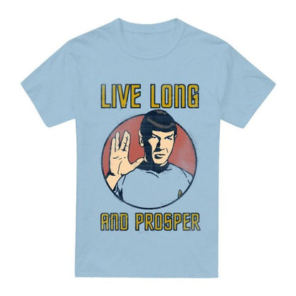 Front - Star Trek Mens Long Life T-Shirt