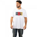 Front - Porsche Mens Mag Flag Of Germany T-Shirt
