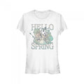 Front - Alice In Wonderland Womens/Ladies Classic Alice Spring T-Shirt
