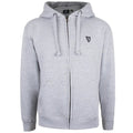 Front - Guinness Mens Mono Harp Full Zip Hoodie