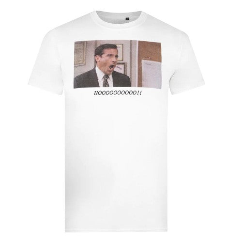 Front - The Office Mens Noooo!! Michael Scott T-Shirt