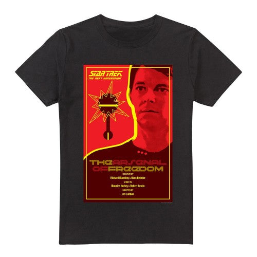 Front - Star Trek Mens The Next Generation Season 1 Episode 21 T-Shirt
