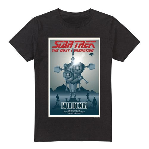 Front - Star Trek Mens The Next Generation Season 3 Episode 1 T-Shirt