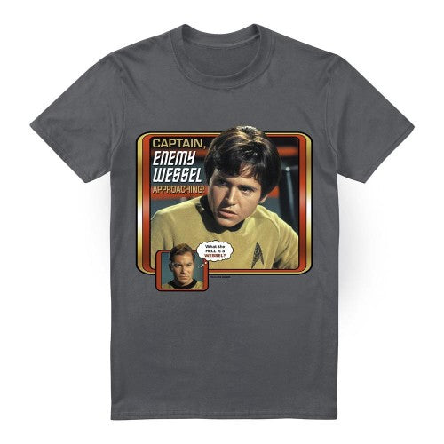 Front - Star Trek Mens Enemy Wessel T-Shirt