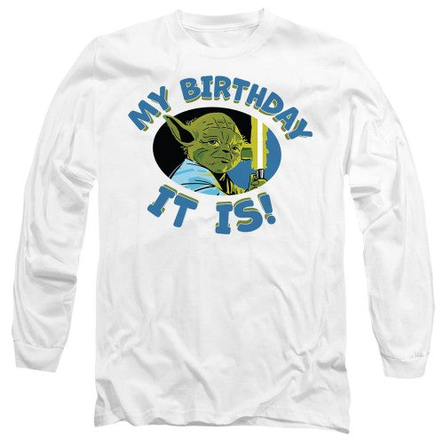 Front - Star Wars Unisex Adult My Birthday It Is T-Shirt