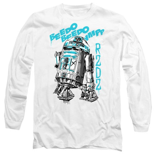 Front - Star Wars Unisex Adult R2-D2 T-Shirt