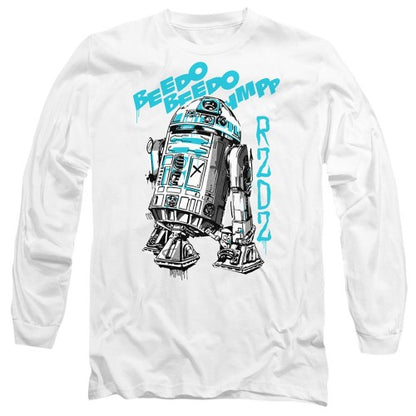 Front - Star Wars Unisex Adult R2-D2 T-Shirt