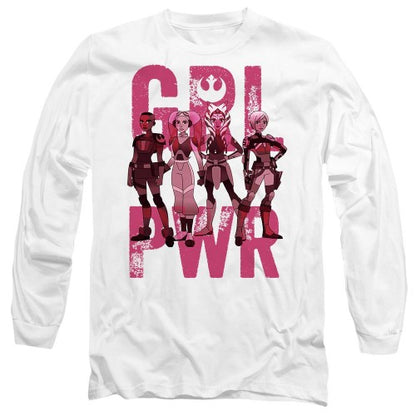 Front - Ahsoka Unisex Adult Girl Power Ketsu Sabine Hera T-Shirt