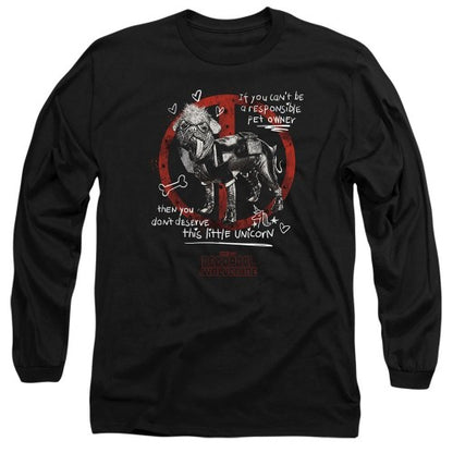 Front - Deadpool & Wolverine Unisex Adult Dogpool Unicorn T-Shirt