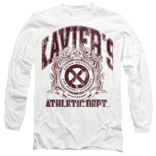 Front - Marvel Unisex Adult X-Men Athletic Dept Professor X T-Shirt