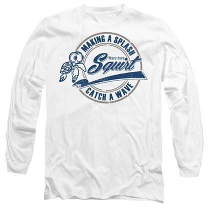 Front - Finding Nemo Unisex Adult Catch A Wave T-Shirt