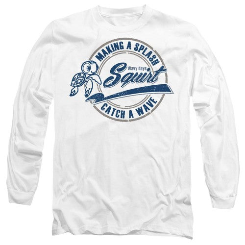 Front - Finding Nemo Unisex Adult Catch A Wave T-Shirt