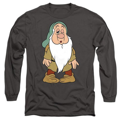 Front - Snow White And The Seven Dwarfs Unisex Adult Struggles Sleepy T-Shirt