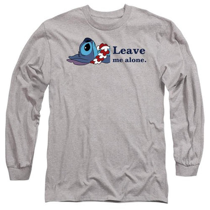 Front - Lilo & Stitch Unisex Adult Leave Me Alone T-Shirt