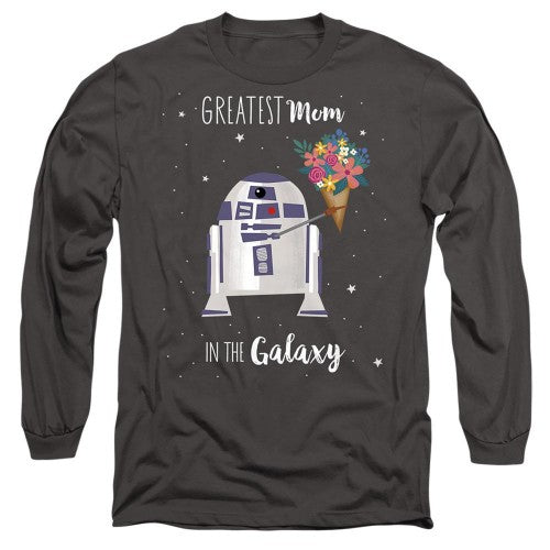 Front - Star Wars Unisex Adult Greatest Mom In The Galaxy Mothers Day T-Shirt