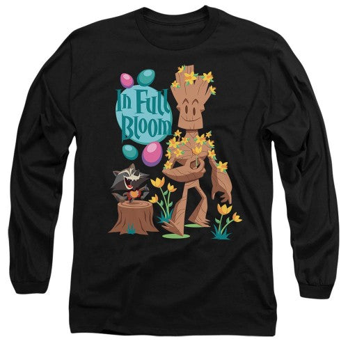 Front - Guardians Of The Galaxy Unisex Adult In Full Bloom T-Shirt