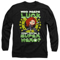 Front - Black Widow Unisex Adult St Patrick´s Day Lucky Superhero St Patricks Day T-Shirt