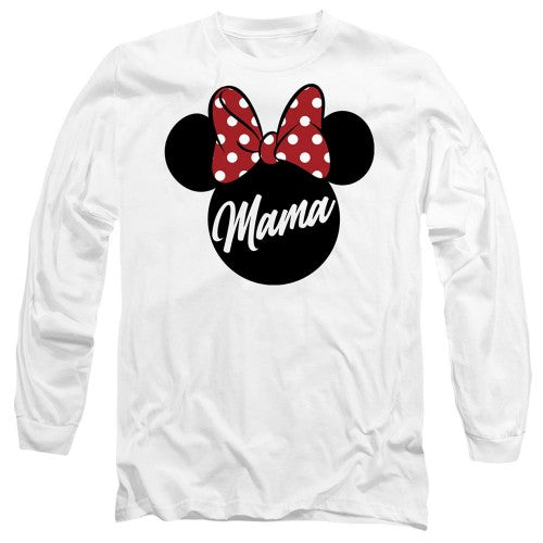 Front - Disney Unisex Adult Mama In Ears Minnie Mouse Mothers Day T-Shirt