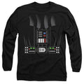 Front - Star Wars Unisex Adult Darth Vader Costume T-Shirt