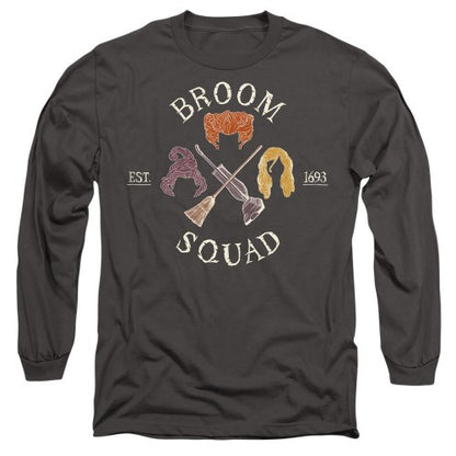 Front - Hocus Pocus Unisex Adult Broom Squad Sanderson Sisters T-Shirt