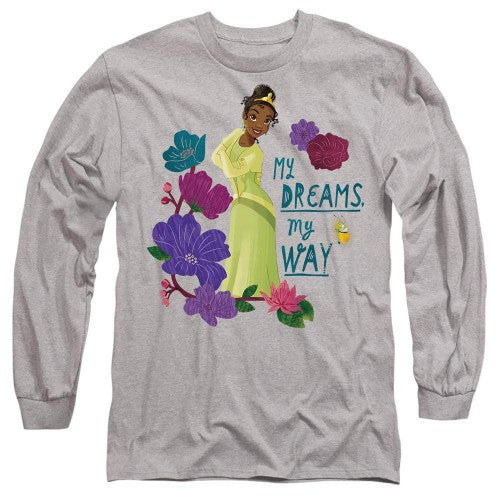 Front - The Princess and the Frog Unisex Adult My Dreams, My Way Tiana T-Shirt