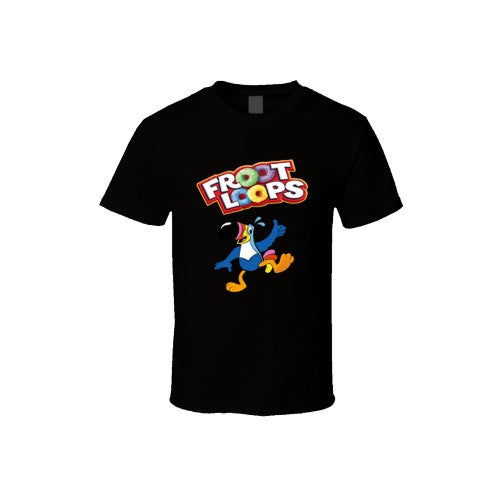Front - Kelloggs Mens Froot Loops Toucan Sam T-Shirt