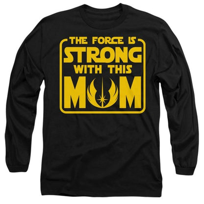 Front - Star Wars Unisex Adult Force Is Strong With Mum Mothers Day T-Shirt