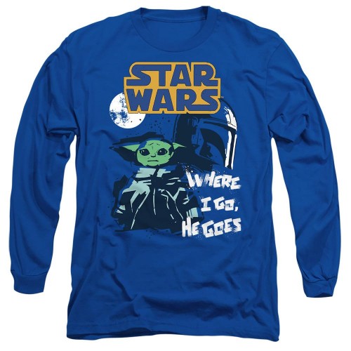 Front - Star Wars Unisex Adult Swipe Grogu T-Shirt