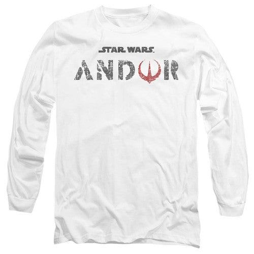Front - Star Wars Unisex Adult Andor Logo T-Shirt