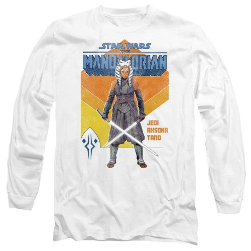 Front - Star Wars Unisex Adult Jedi Ahsoka T-Shirt