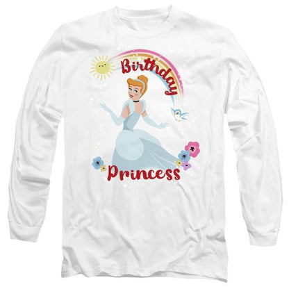 Front - Cinderella Unisex Adult Birthday Princess T-Shirt