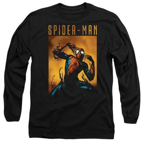 Front - Spider-Man Unisex Adult Creeping Venom T-Shirt