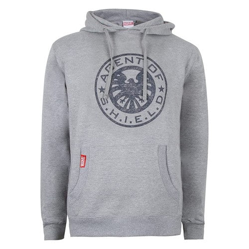 Front - Marvel Mens Shield Hoodie