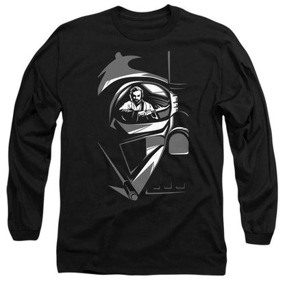 Front - Star Wars Unisex Adult Obi Wan Kenobi Vader Eye T-Shirt