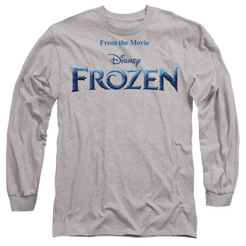 Front - Frozen Unisex Adult Logo T-Shirt