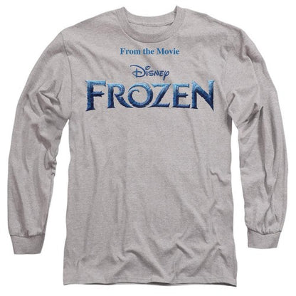 Front - Frozen Unisex Adult Logo T-Shirt