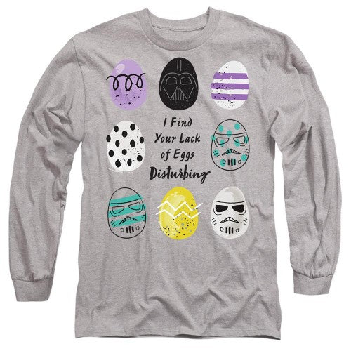 Front - Star Wars Unisex Adult Your Lack Of Easter Eggs Disturbing Darth Vader T-Shirt