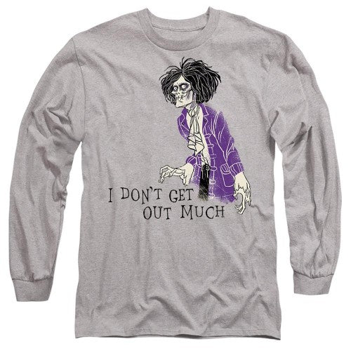 Front - Hocus Pocus Unisex Adult I Don´t Get Out Much Billy Butcherson T-Shirt