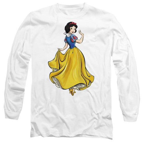 Front - Snow White And The Seven Dwarfs Unisex Adult Fairest Princess Of Them All T-Shirt
