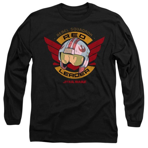 Front - Star Wars Unisex Adult Red Leader T-Shirt