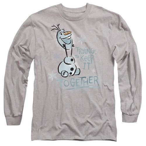 Front - Frozen Unisex Adult Trying To Keep It Together Olaf T-Shirt