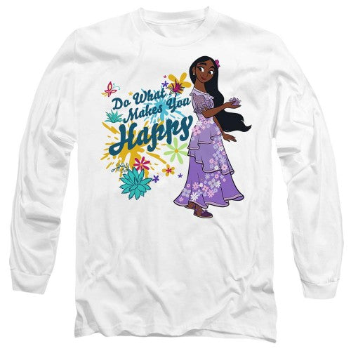Front - Encanto Unisex Adult Do What Makes You Happy Isabela T-Shirt