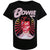 Front - David Bowie Womens/Ladies Rainbow T-Shirt