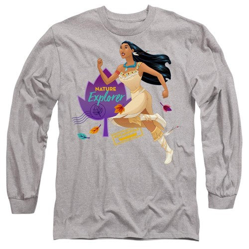 Front - Pocahontas Unisex Adult Natural Explorer T-Shirt