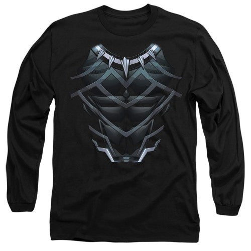 Front - Black Panther Unisex Adult Costume T-Shirt