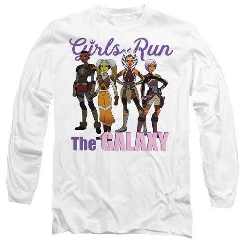 Front - Ahsoka Unisex Adult Galaxy Girls Ketsu Sabine Hera T-Shirt