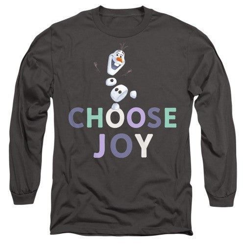 Front - Frozen Unisex Adult Choose Joy Olaf T-Shirt