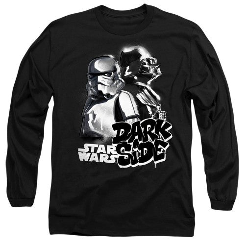 Front - Star Wars Unisex Adult Dark Side Duo T-Shirt