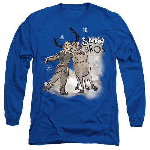 Front - Frozen Unisex Adult Snow Bros Kristoff Sven T-Shirt