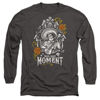 Front - Coco Unisex Adult Seize Your Moment Ernesto T-Shirt
